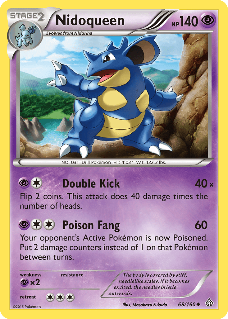 Carta Pokémon Nidoqueen