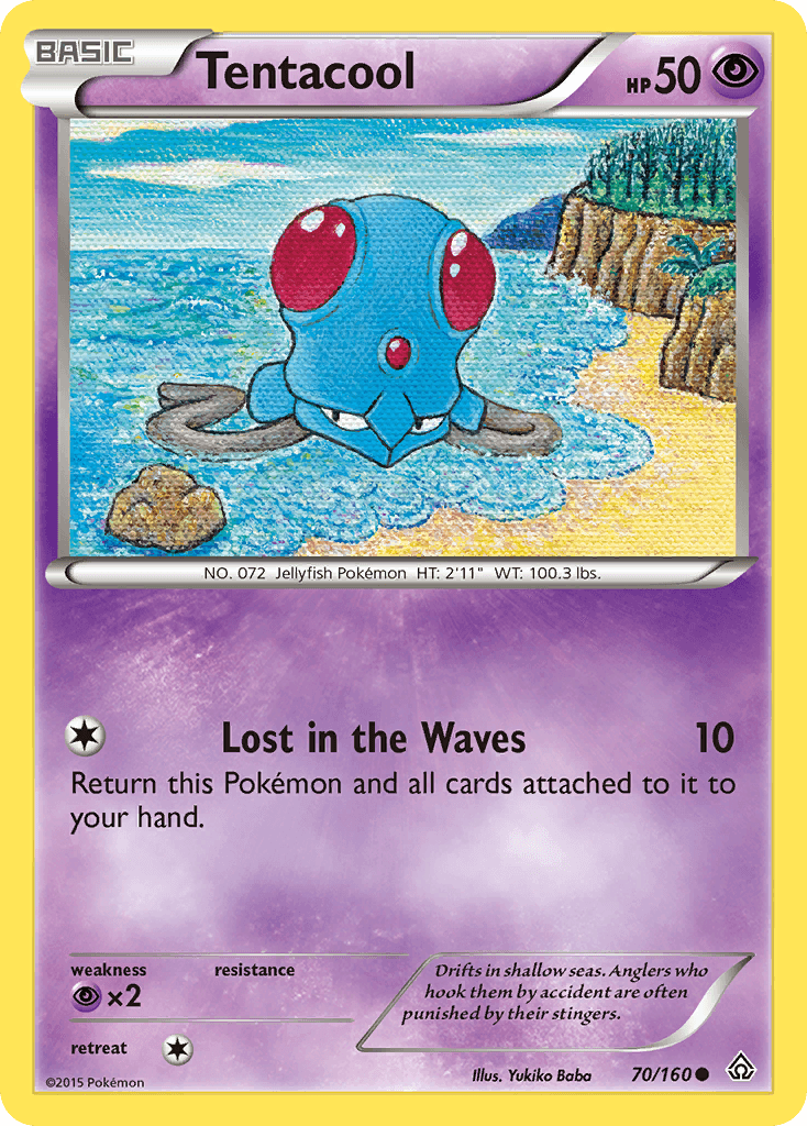 Carta Pokémon Tentacool
