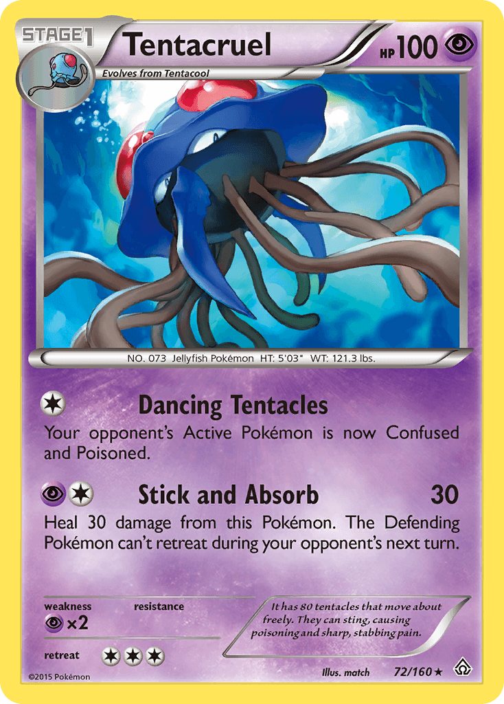 Carta Pokémon Tentacruel