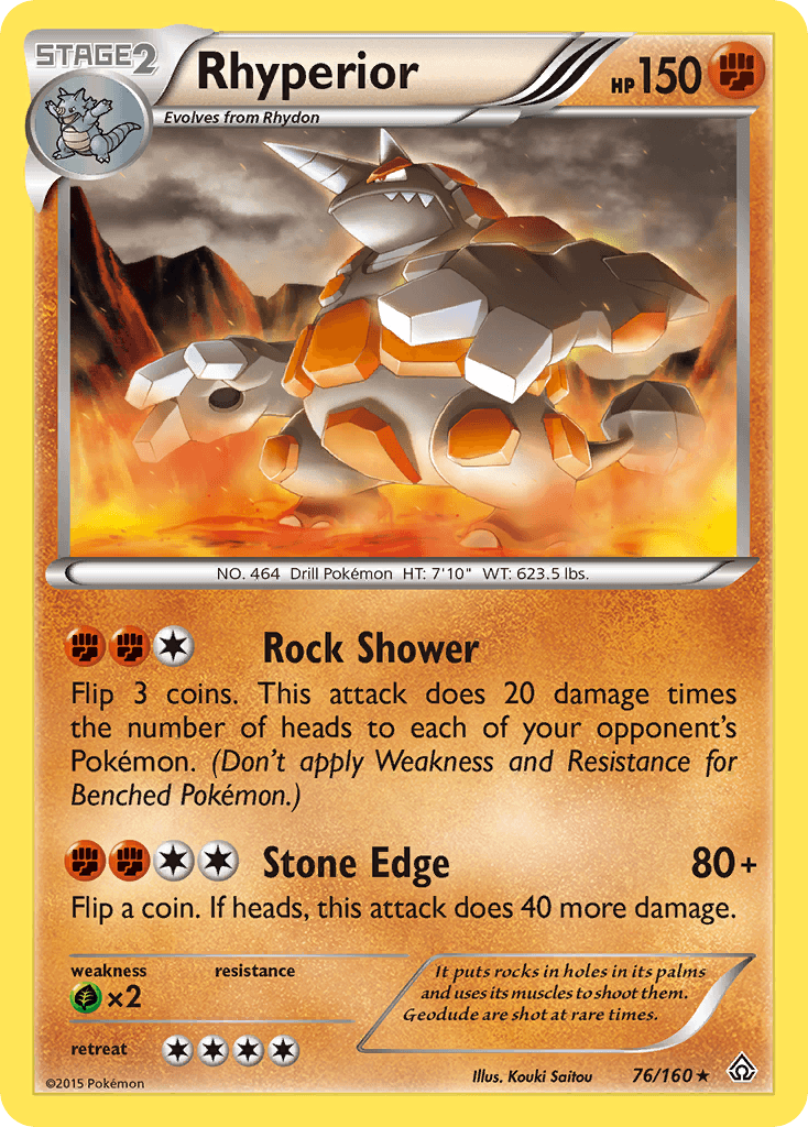 Carta Pokémon Rhyperior