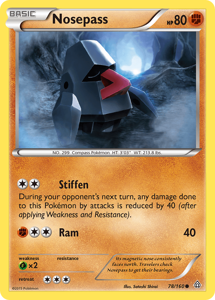 Carta Pokémon Nosepass