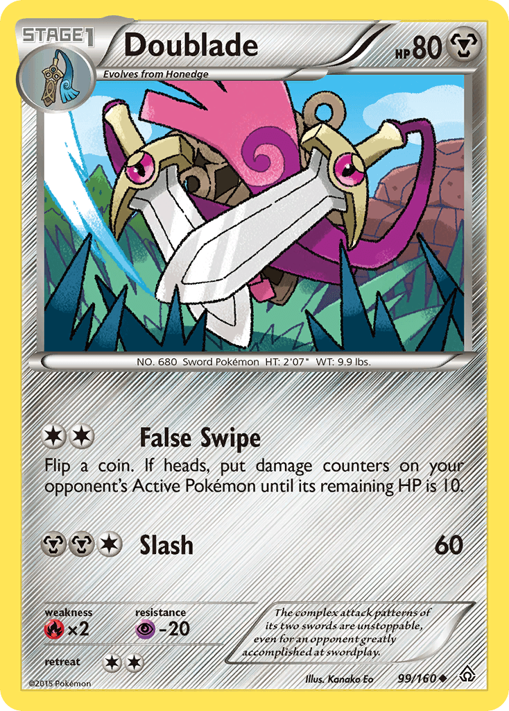 Carta Pokémon Doublade