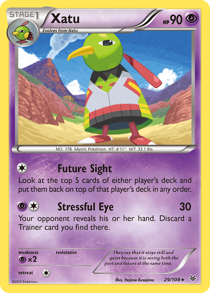 Carta Pokémon Xatu