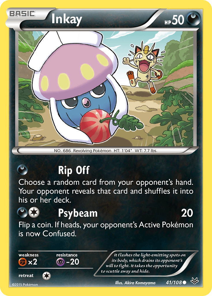 Carta Pokémon Inkay