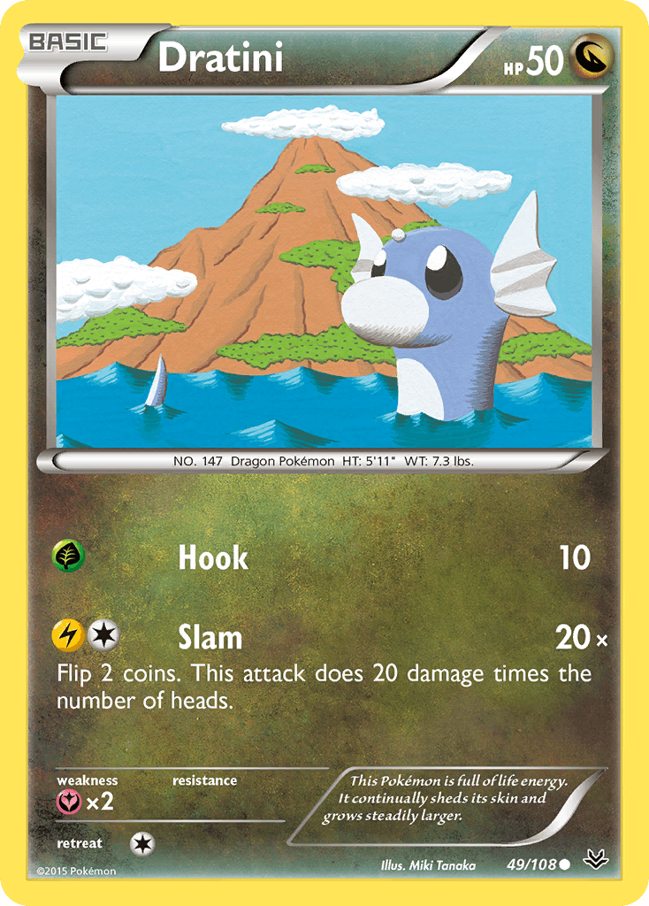 Carta Pokémon Dratini