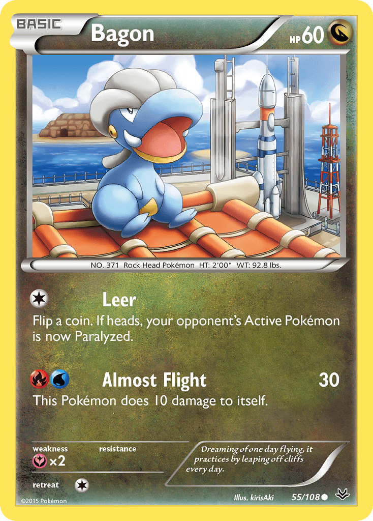 Carta Pokémon Bagon