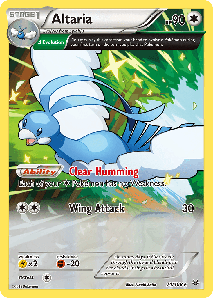 Carta Pokémon Altaria