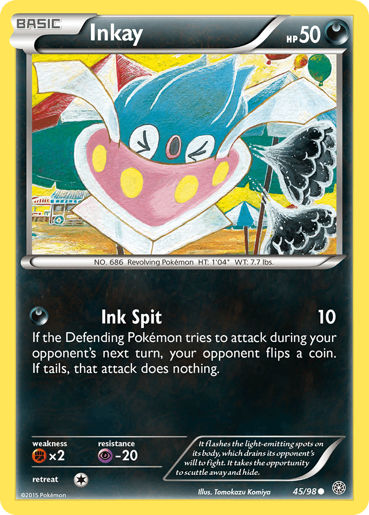 Carta Pokémon Inkay