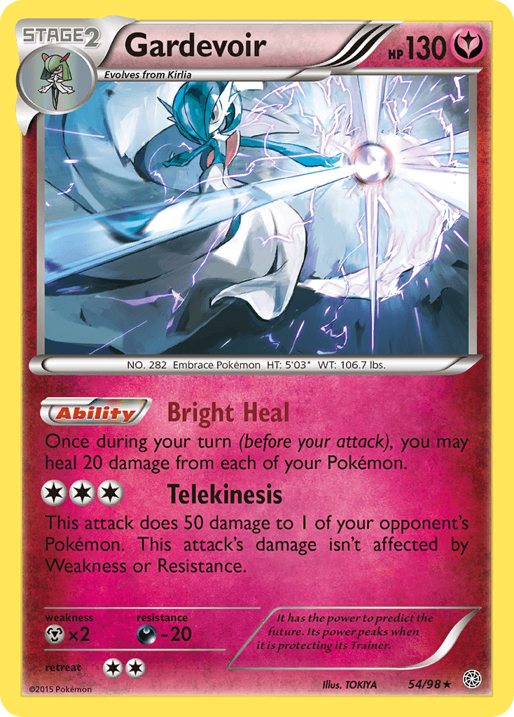 Carta Pokémon Gardevoir 54 de Ancient Origins