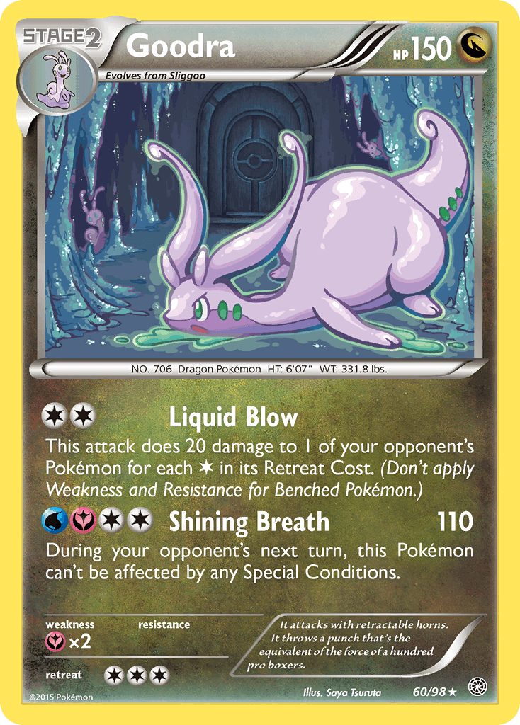 Carta Pokémon Goodra