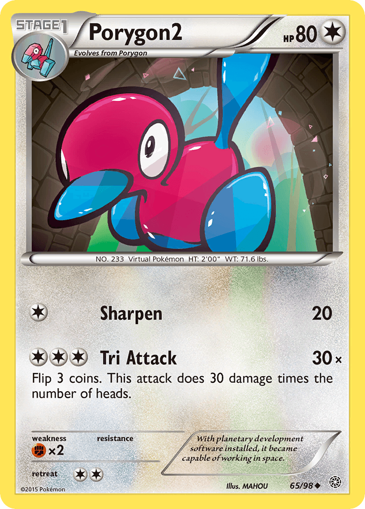 Carta Pokémon Porygon2