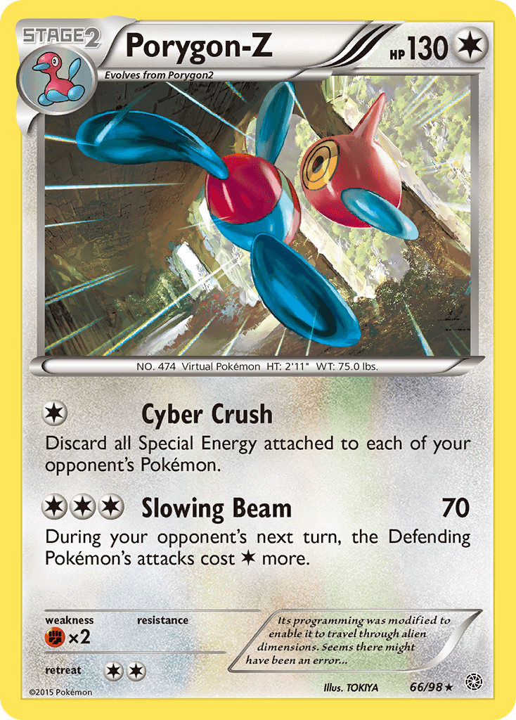Carta Pokémon Porygon-Z 66 de Ancient Origins