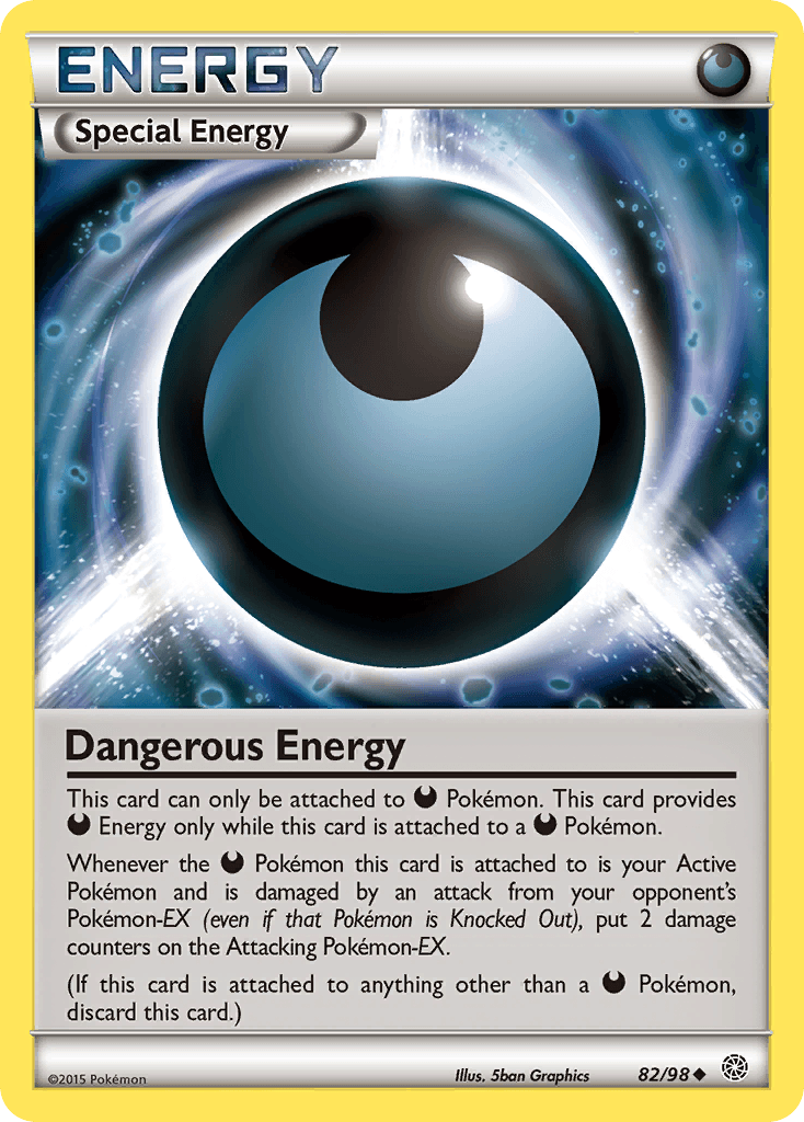 Carta Pokémon Dangerous Energy 82