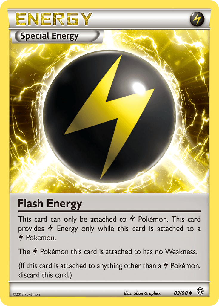 Carta Pokémon Flash Energy 83