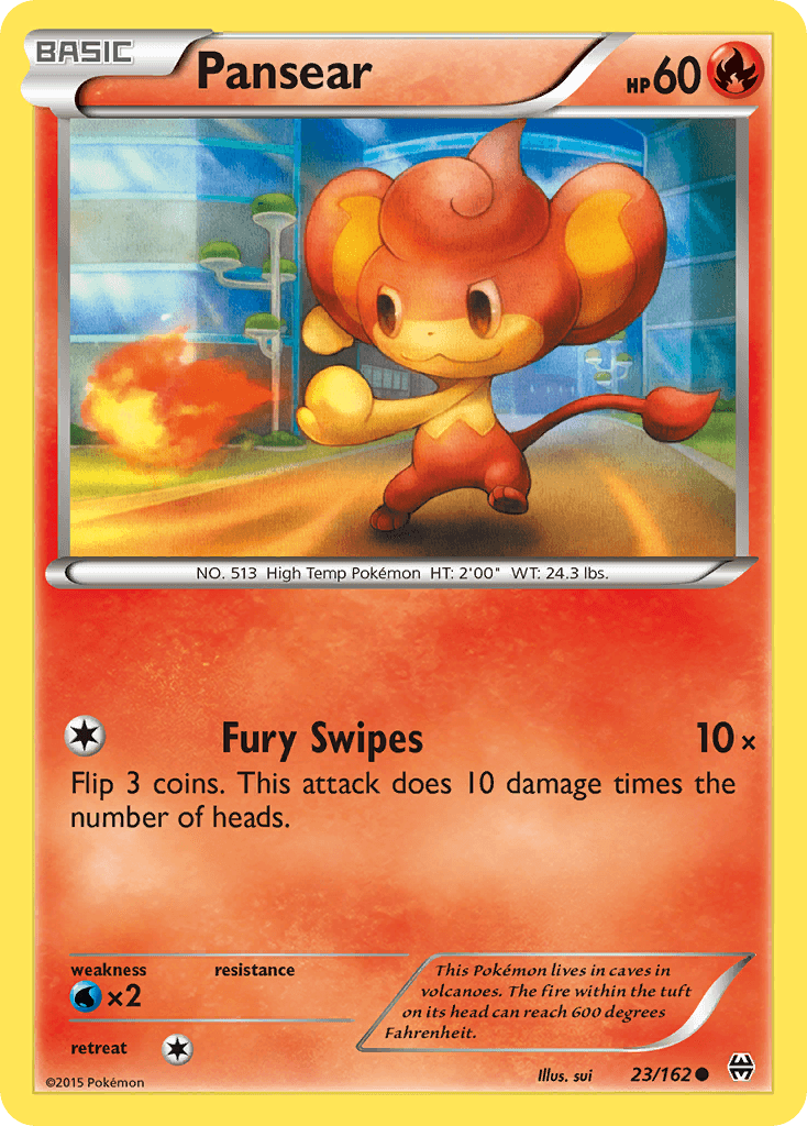 Carta Pokémon Pansear