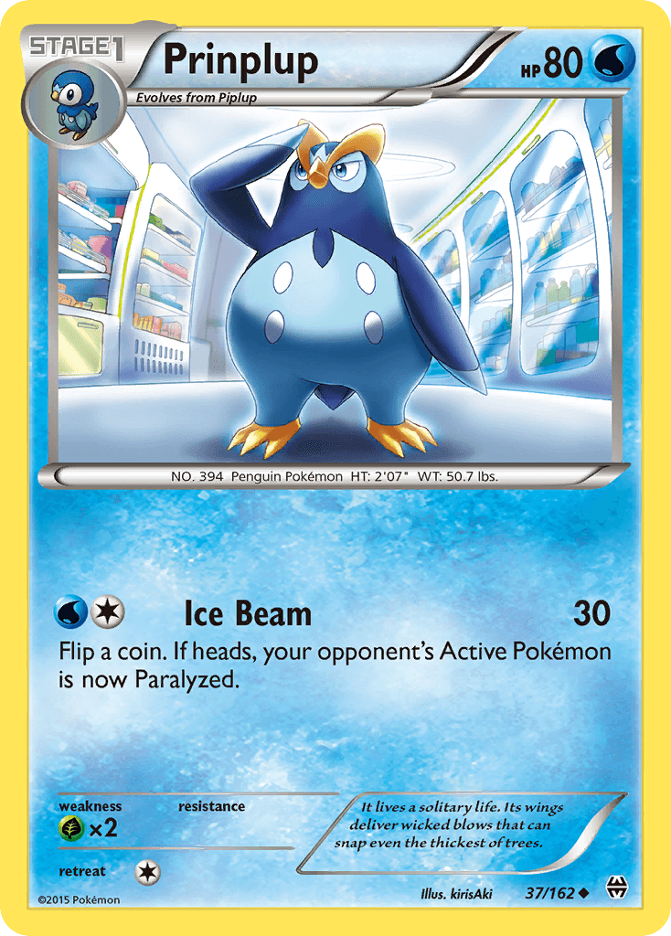 Carta Pokémon Prinplup