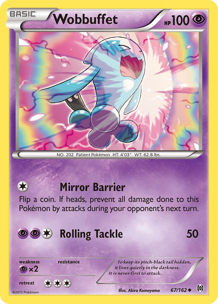 Carta Pokémon Wobbuffet
