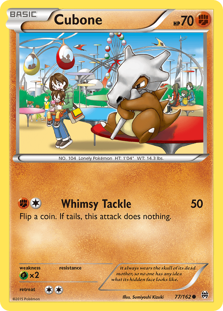 Carta Pokémon Cubone