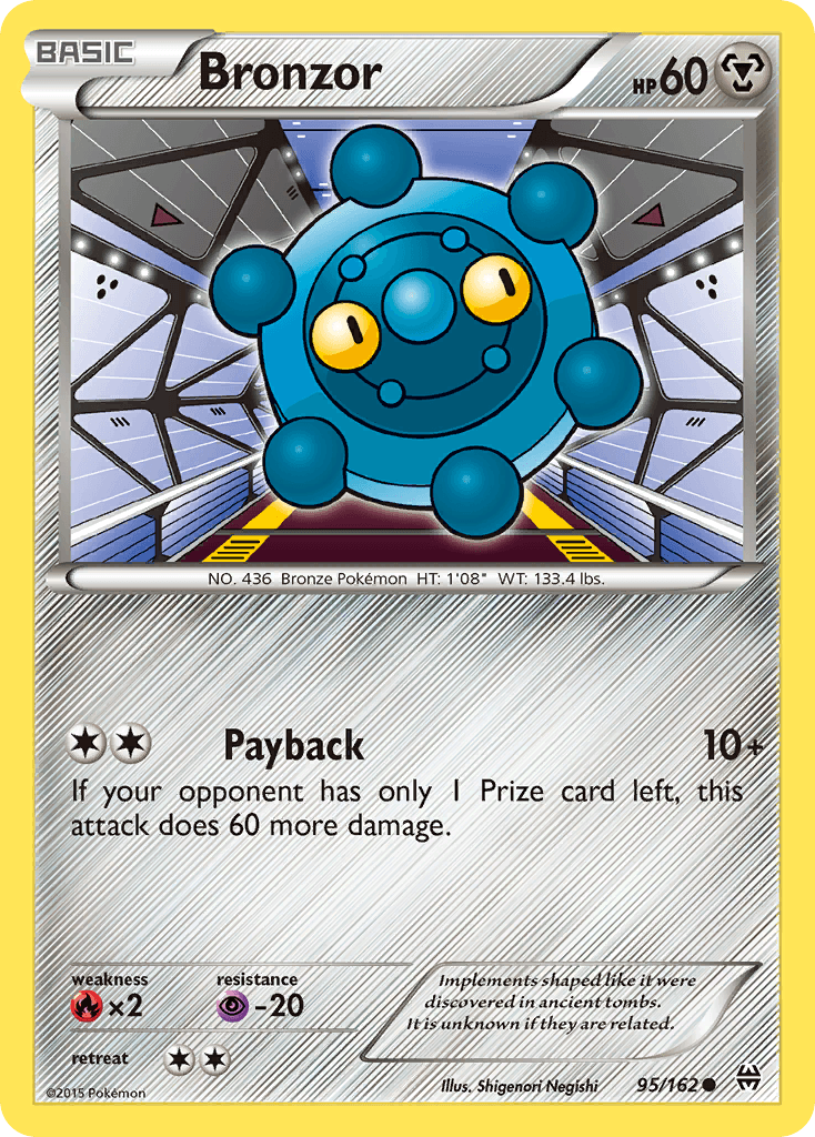 Carta Pokémon Bronzor