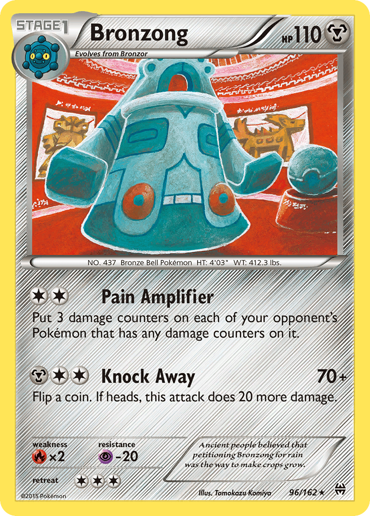 Carta Pokémon Bronzong