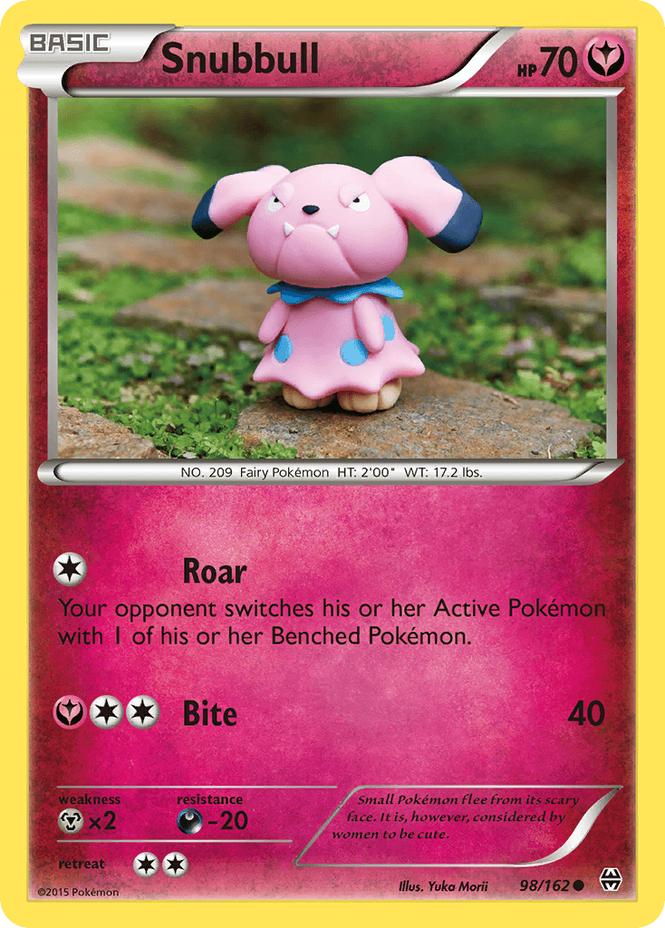 Carta Pokémon Snubbull