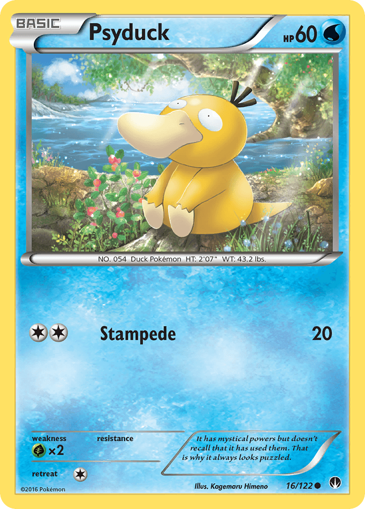 Carta Pokémon Psyduck