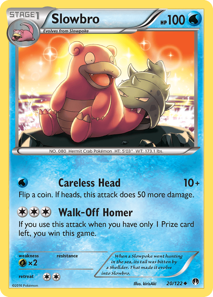 Carta Pokémon Slowbro