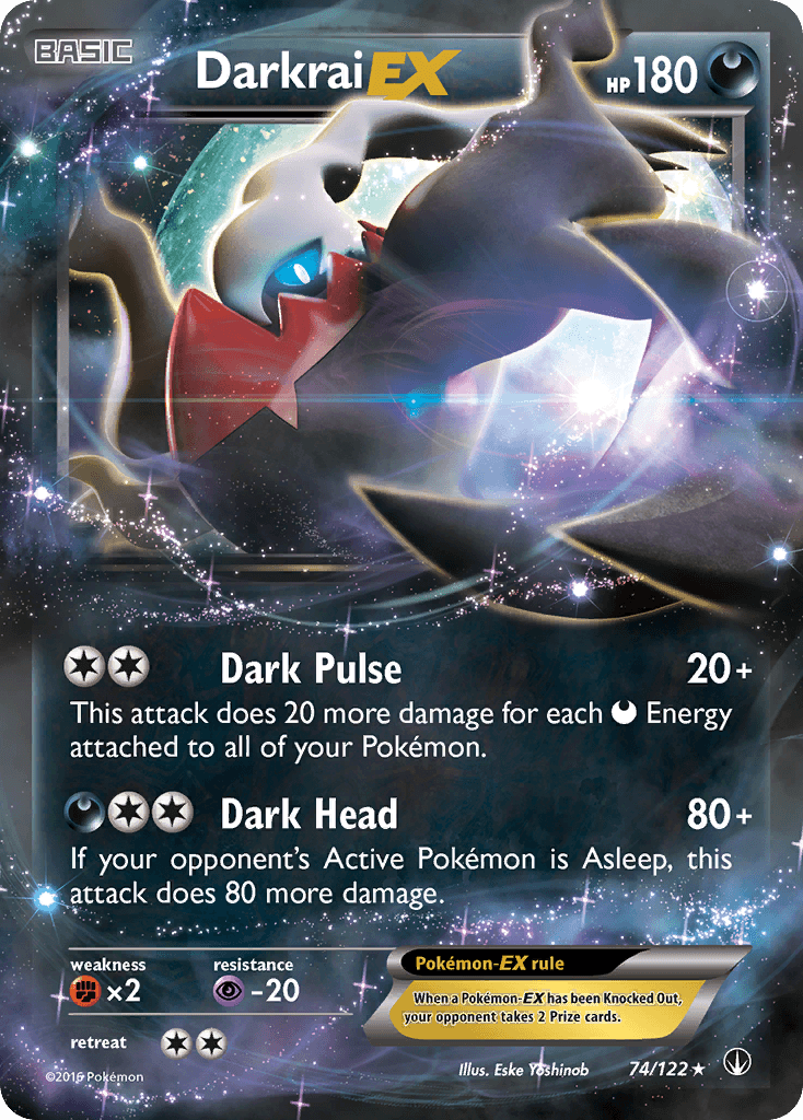 Carta Pokémon Darkrai-EX