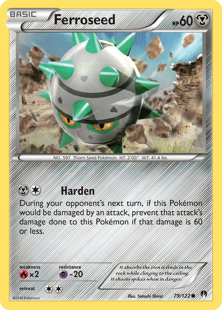 Carta Pokémon Ferroseed