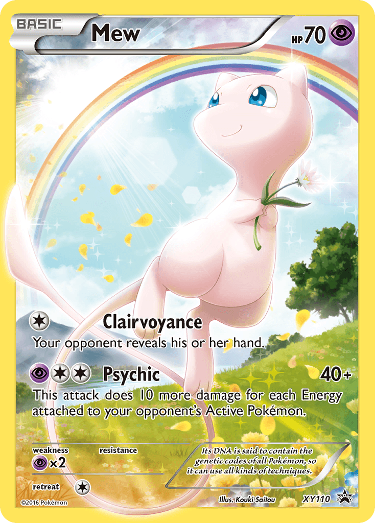 Carta Pokémon Mew XY110
