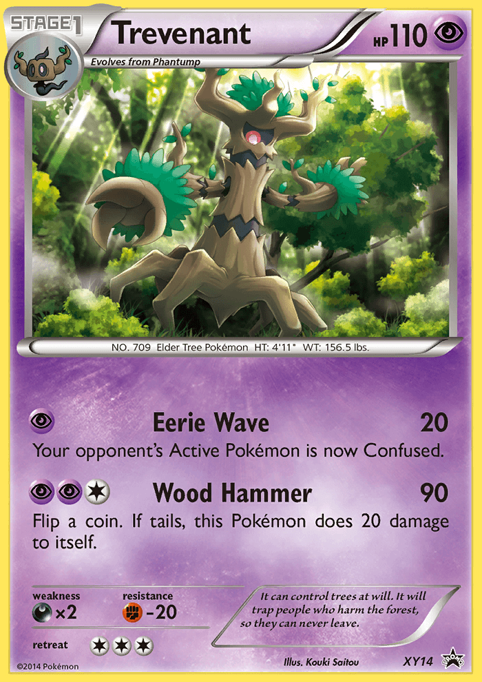 Carta Pokémon Trevenant