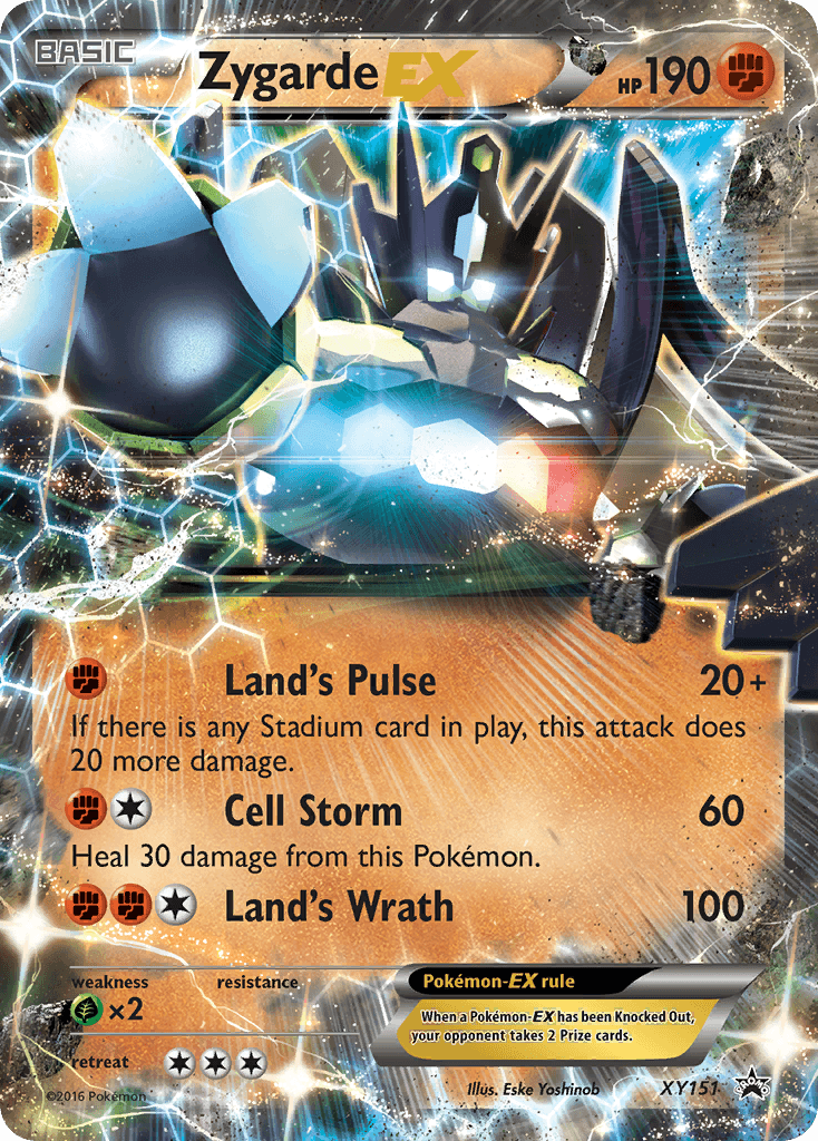 Carta Pokémon Zygarde-EX