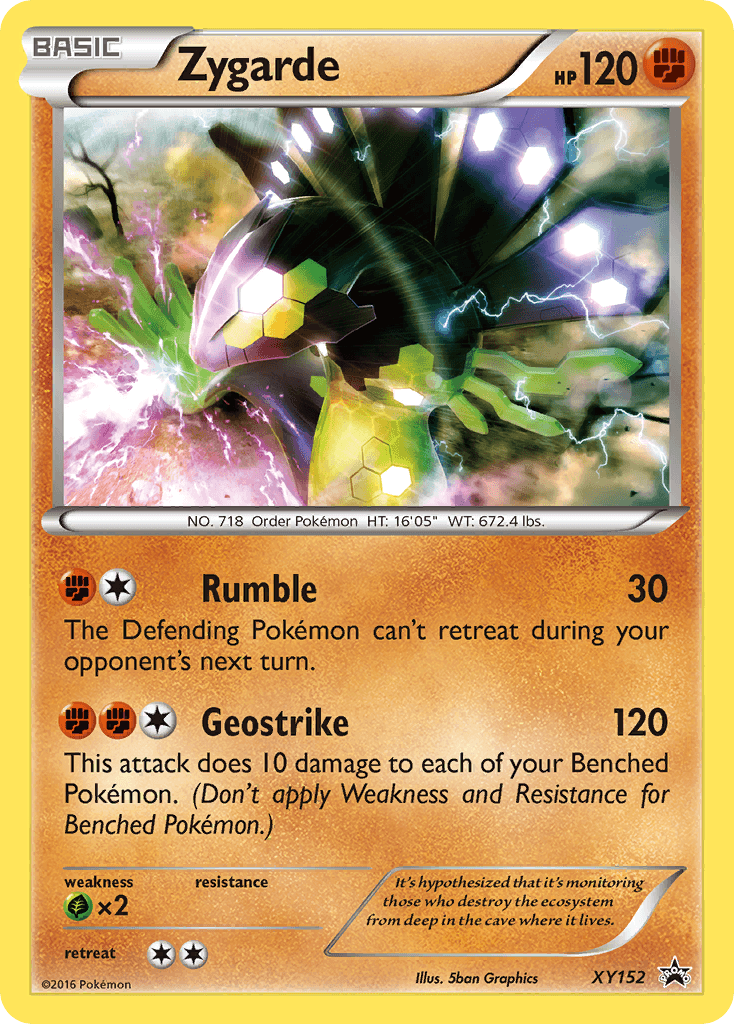 Carta Pokémon Zygarde