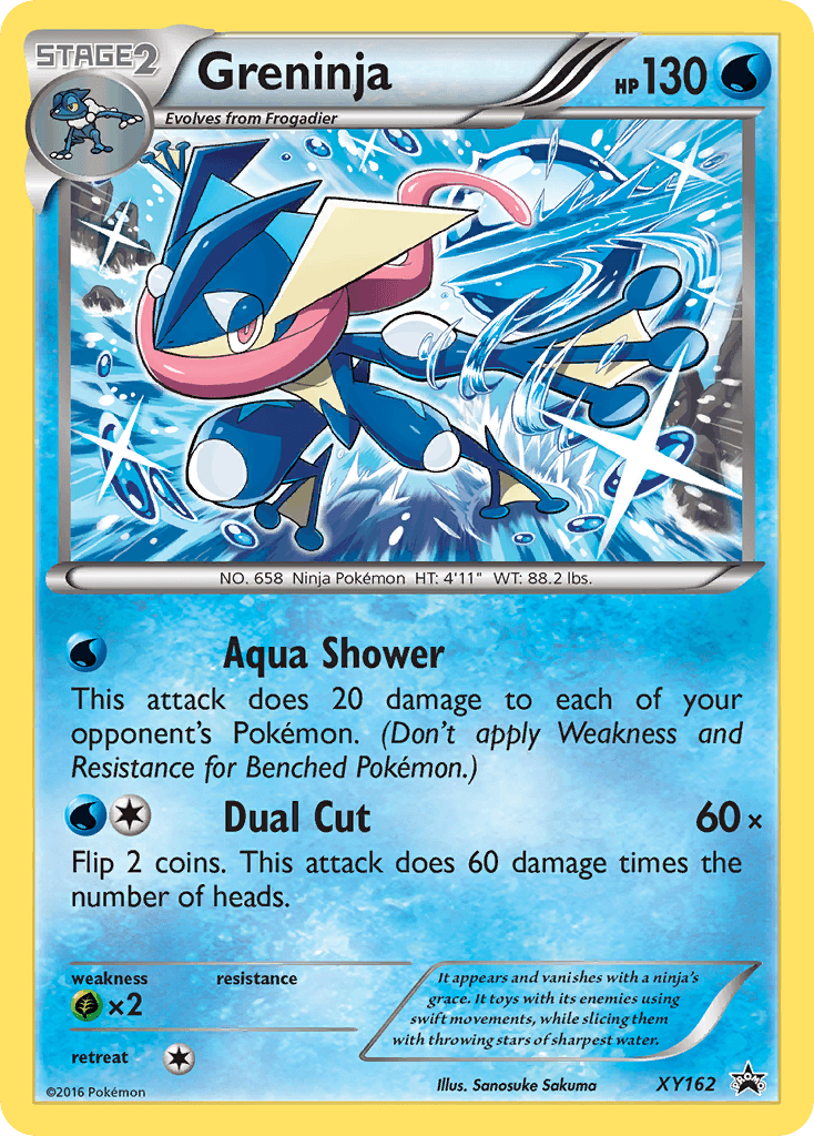 Carta Pokémon Greninja