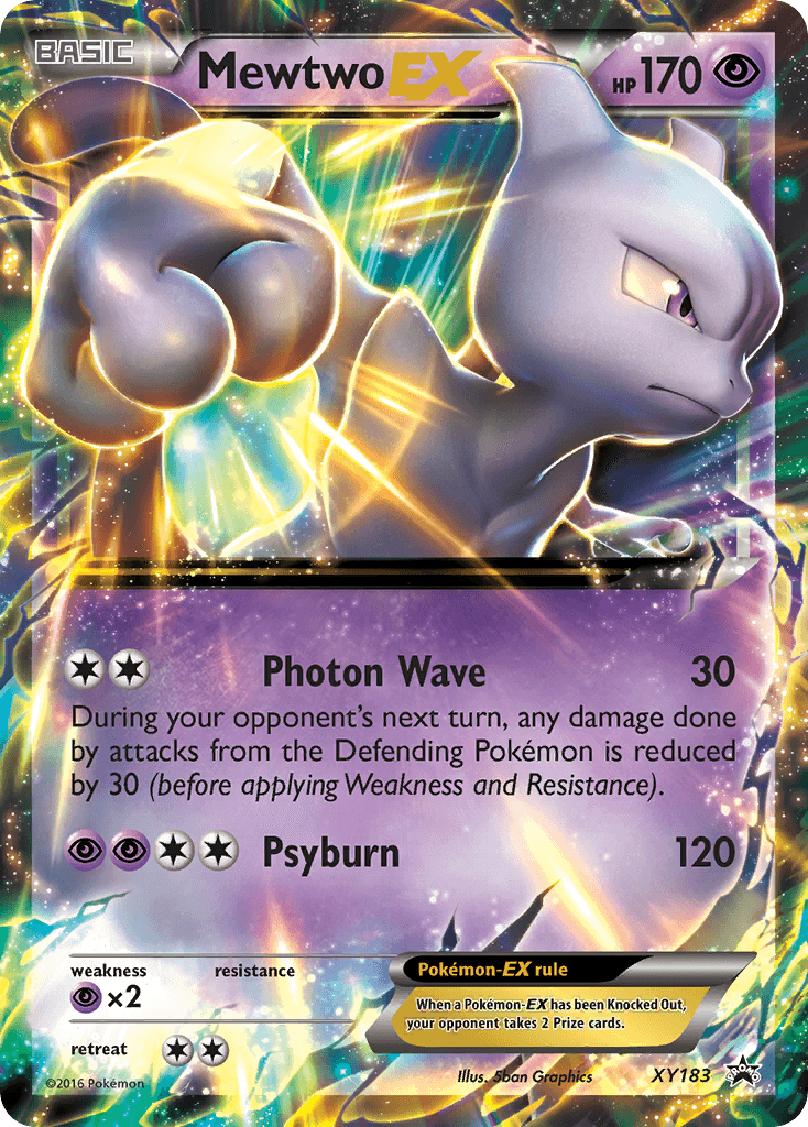 Carta Pokémon Mewtwo-EX