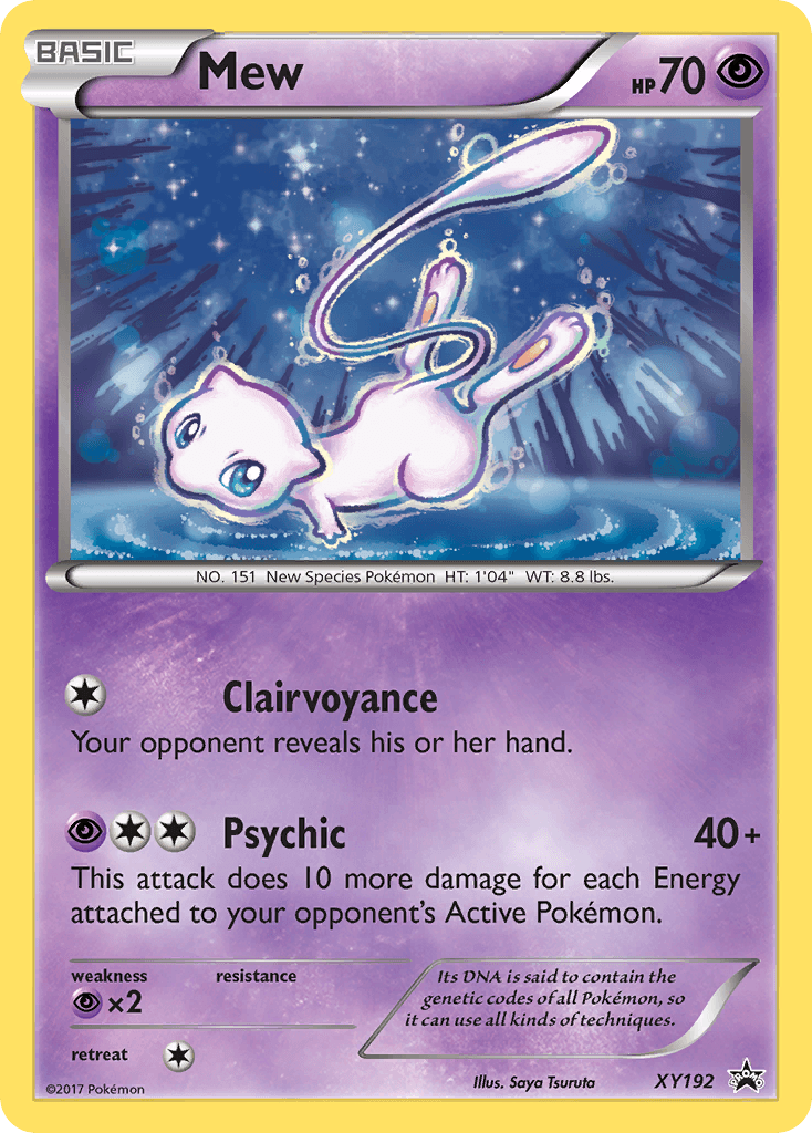 Carta Pokémon Mew XY192