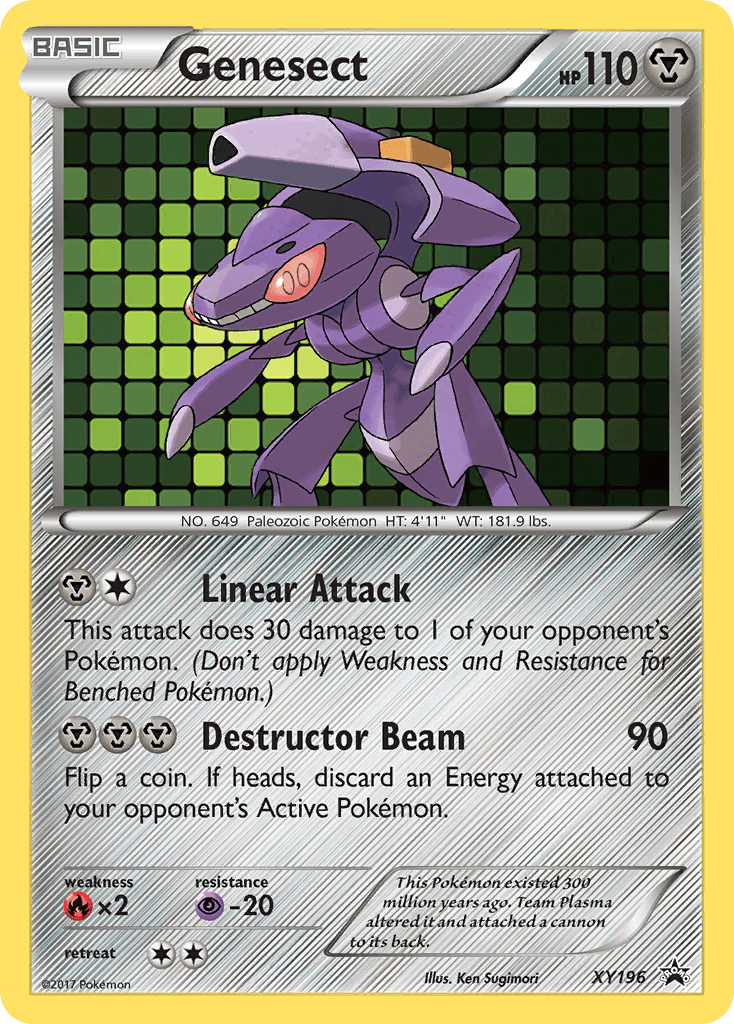 Carta Pokémon Genesect XY196