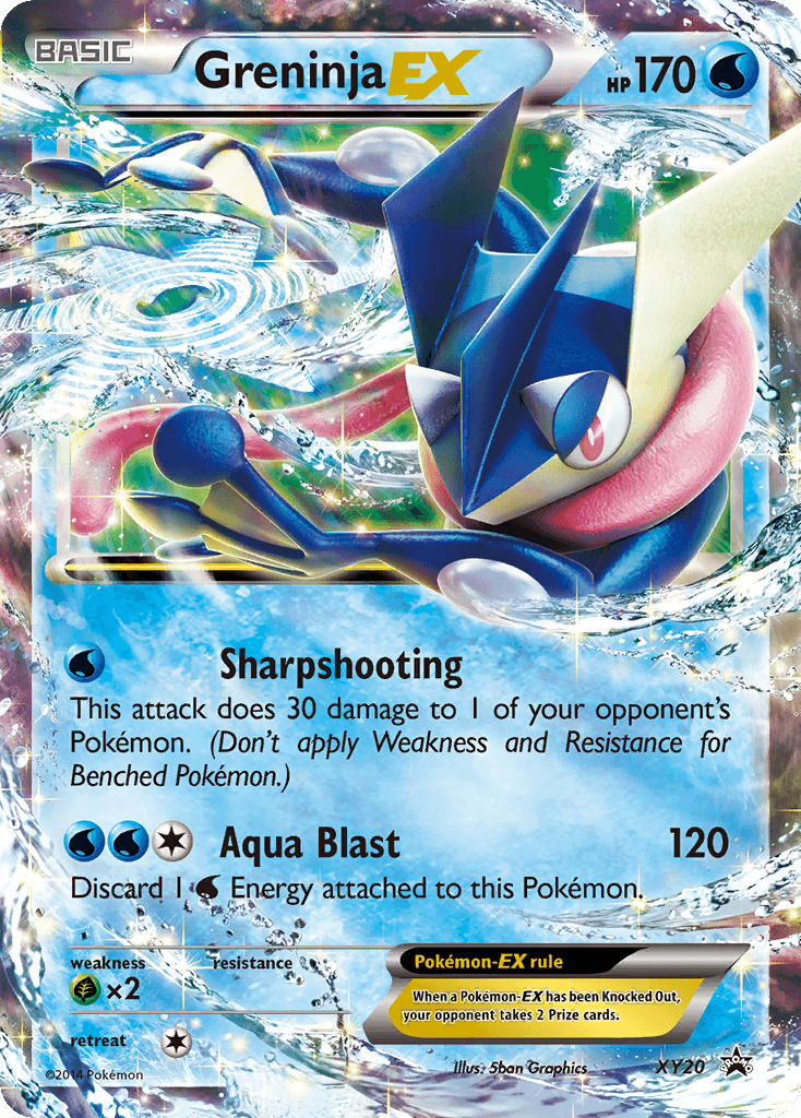 Carta Pokémon Greninja-EX