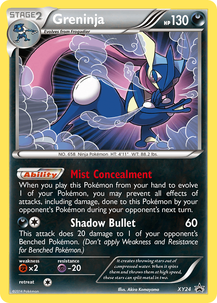 Carta Pokémon Greninja