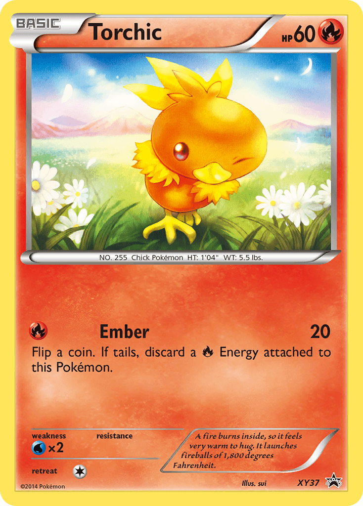 Carta Pokémon Torchic XY37