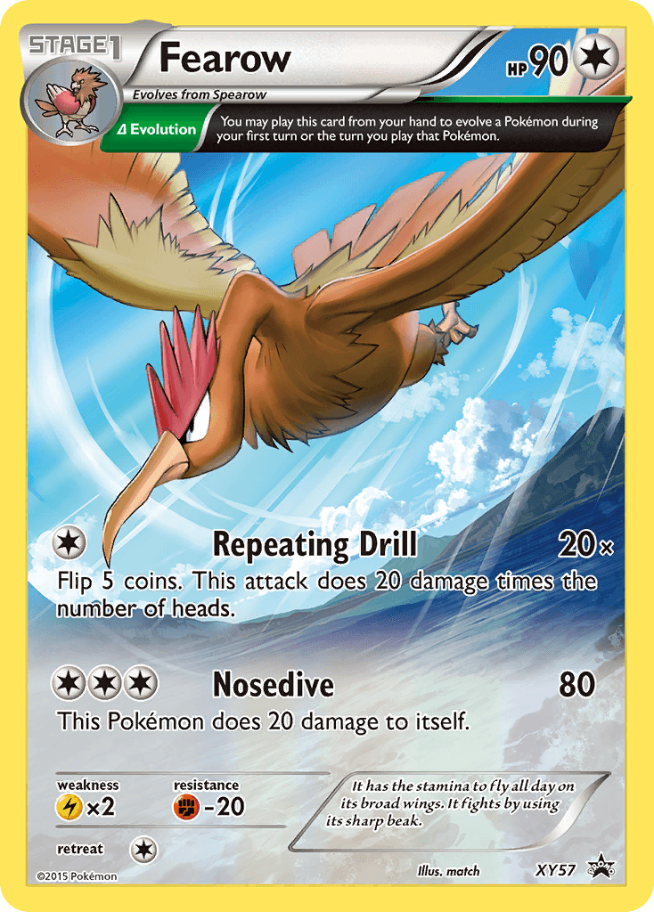 Carta Pokémon Fearow