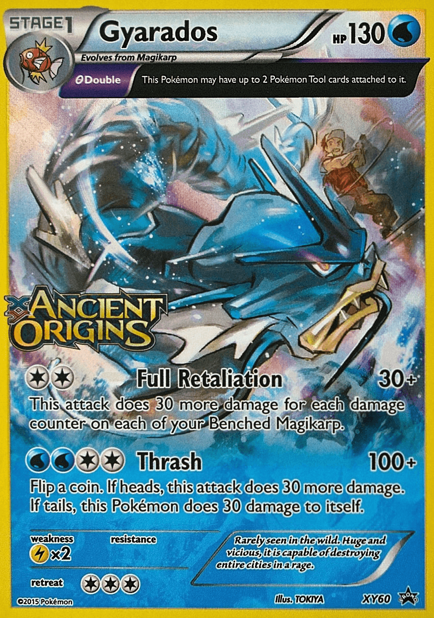 Carta Pokémon Gyarados XY60