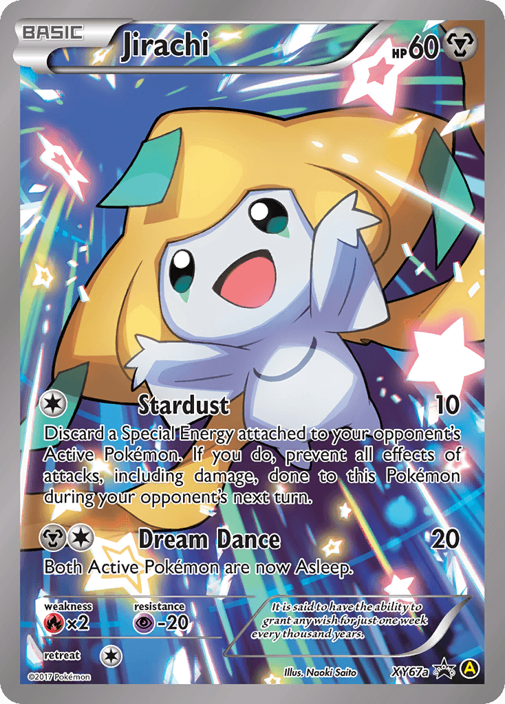 Carta Pokémon Jirachi XY67a