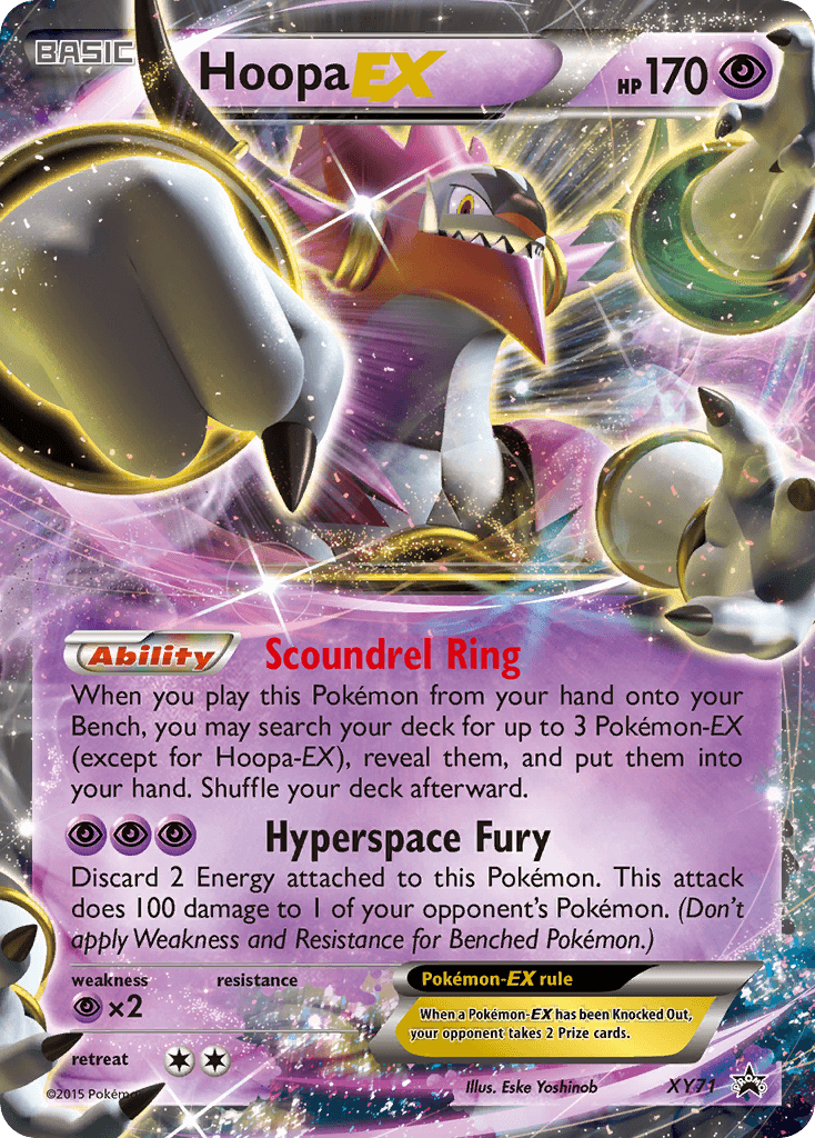 Carta Pokémon Hoopa-EX