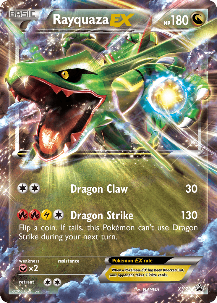 Carta Pokémon Rayquaza-EX XY73