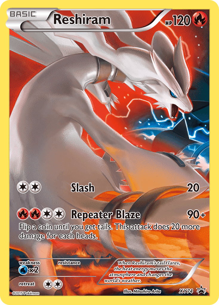 Carta Pokémon Reshiram