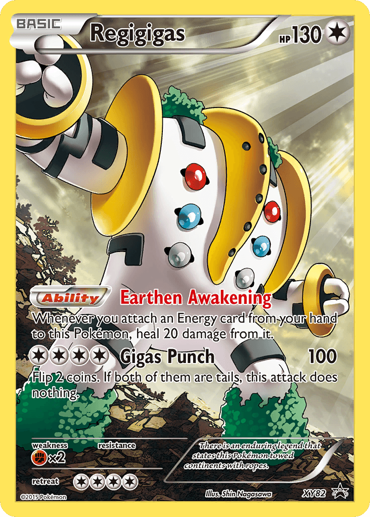 Carta Pokémon Regigigas XY82