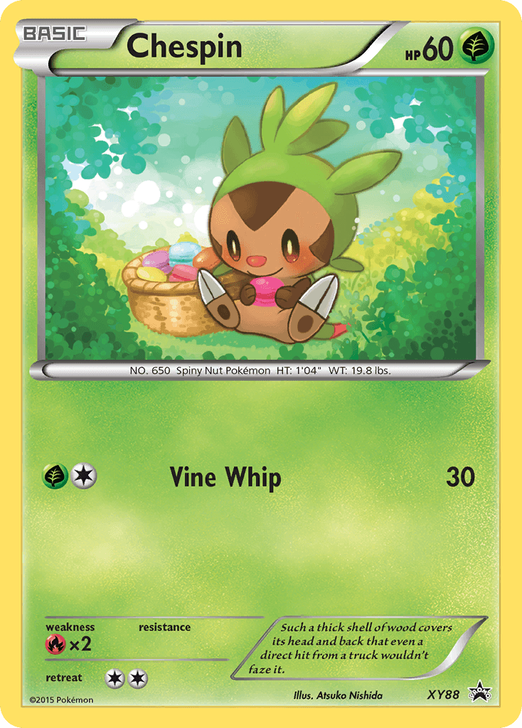 Carta Pokémon Chespin XY88