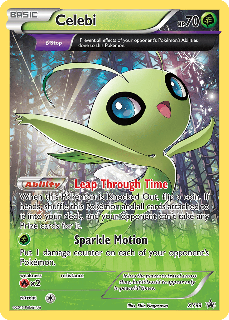 Carta Pokémon Celebi XY93