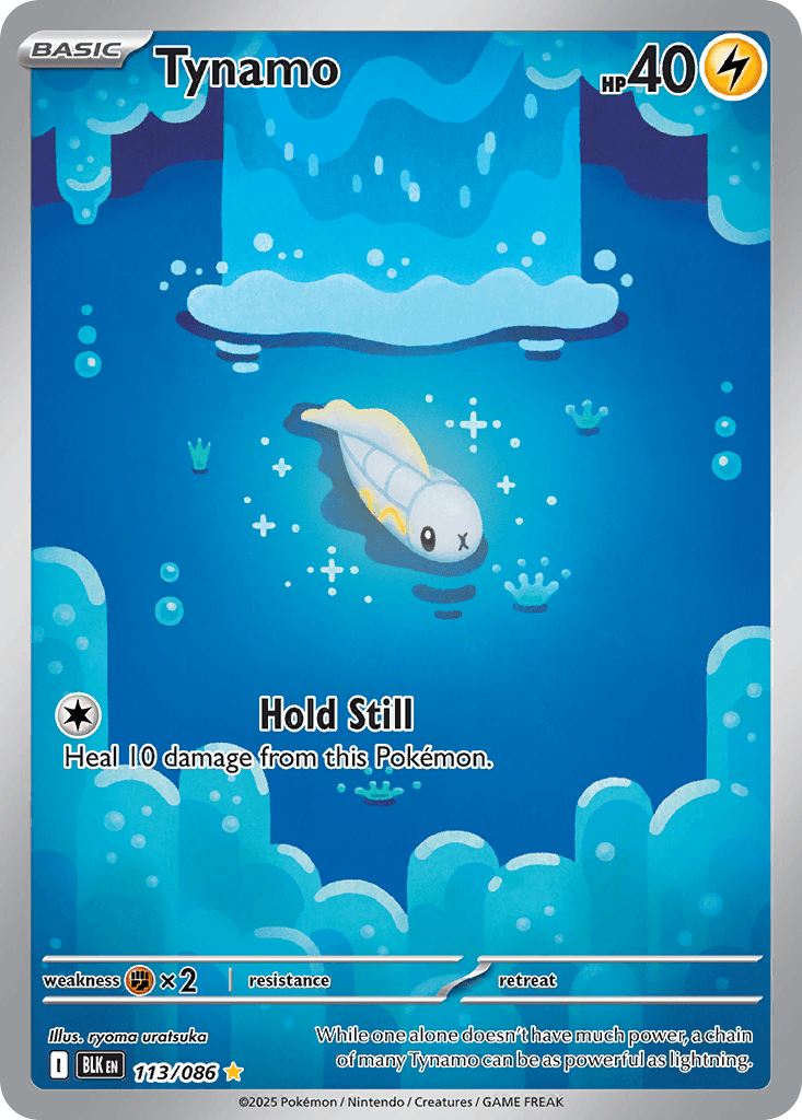 Carta Pokémon Tynamo 113